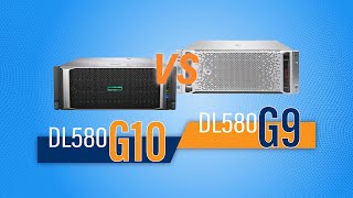 مقایسه سرور DL580 G10 و DL580 G9 فالنیک [upl. by Egiap842]