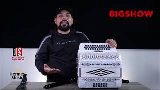 acordeon montanari unboxing review mejorado sonido impresionante [upl. by Calva729]