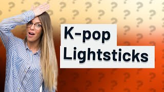 Do you get a lightstick at a Kpop concert [upl. by Boehike]