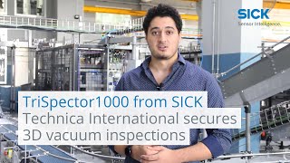 Technica International secures 3D vacuum inspections with TriSpector1000 from SICK [upl. by Aicilihp]