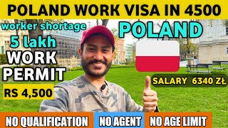 Poland Work Visa  How To Get Poland Visa  Poland Work Permit Visa 2023  Fully Explained [upl. by Enelam428]