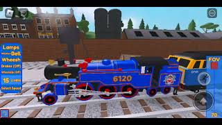 Part 2 of all of the blue locomotives of blue train with friends [upl. by Haden]