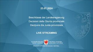 Beschlüsse der Landesregierung  23072024 [upl. by Llain]