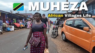 African Village life  Market Day in Muheza Tanzania [upl. by Guevara]