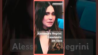 Alessandra Negrini💔 Casamento em risco a ocorrência da entrevistada ao comentário sobre o marido 💔 [upl. by Hnirt]