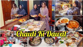 Chauti Ki Dawat Preparation Vlog ❤️ ShadiKiDawat By Cooking with Shabana [upl. by Ofloda272]