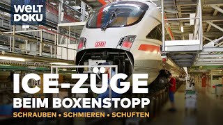 ICE  Züge beim Boxenstopp  Schrauben • schmieren • schuften  WELT Doku [upl. by Farnham]