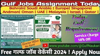 Saudi Arabia Job Vacancy TodaySaudi Jobs Interview in mumbai Gulf Jobs 2024 Saudi Arabia Jobs [upl. by Arad]