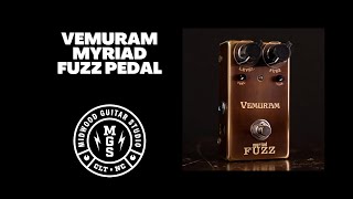 Vemuram Myriad Fuzz Pedal Demo [upl. by Takara]