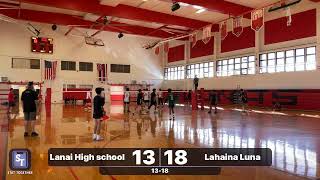 Lanai High school vs Lahaina Luna  Varsity [upl. by Lamarre]