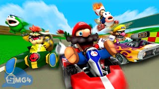 REMASTERED64 Stupid Mario Kart [upl. by Uhthna]