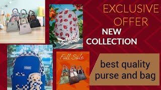 Best Quality Purse And Bag New Collection Dawoodivlog daw [upl. by Saimon]