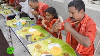 Famous Veg Meals Hotel in Vijayawada  Anjaneya Villas  Indian Meals [upl. by Fabiolas]