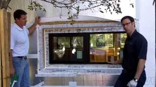 Fluid Applied Tyvek  Recessed Window Install Best Practice How To [upl. by Skutchan11]