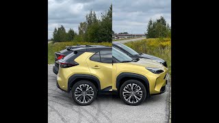 Toyota Yaris Cross vs Toyota CHR test PL Pertyn Ględzi [upl. by Cletis]