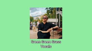 Green Green Grass George Ezra clean vocals acapella [upl. by Ydnew]