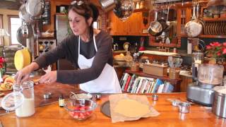 VEGAN RUSTIC STRAWBERRY GALETTE [upl. by Eram]