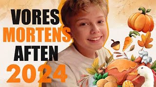 Vores Mortens Aften 2024 vlog [upl. by Dnomso]