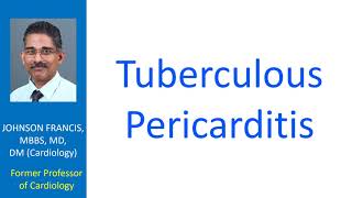 Tuberculous Pericarditis [upl. by Arsi354]