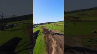 Chasing Bryce Clay 269 around Portland Mx Club motorcross mx 3305 bryceclay fpv drone yamaha [upl. by Ahnavas]