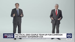 Phil Lyman Democrat Brian King unite in campaign video against Gov Spencer Cox [upl. by Felicdad236]