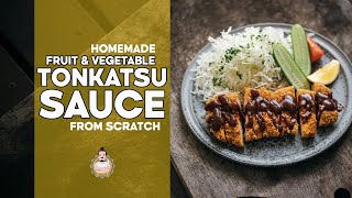 Homemade Tonkatsu Sauce  Easy Japanese Recipes [upl. by Rendrag]