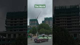 The World at Jubilee Hills  Hyderabad Luxury Apartments hyderabad construction telangana [upl. by Gretel]