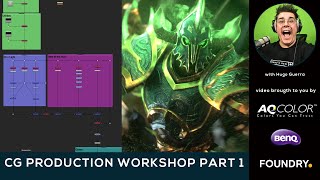 Full CG production workshop part 1  Nuke Compositing 4 Beginners  with BenQEurope FoundryTeam [upl. by Punke]