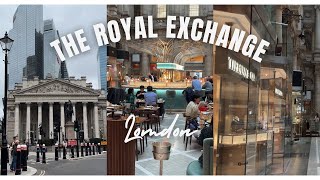 The Royal Exchange  London  Luxury Shopping and Dining [upl. by Etnoval756]