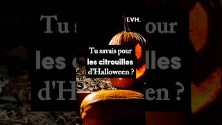 Pourquoi on fait des citrouilles à Halloween  histoire [upl. by Botzow]