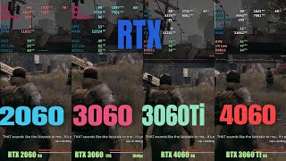 RTX 2060 vs 3060 vs 4060 vs 3060 Ti [upl. by Onfre]