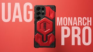 The Most PREMIUM Case For The Samsung Galaxy S23 Ultra UAG Monarch Pro Review [upl. by Ettenim342]