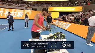 2024 China Open Tallon Griekspoor vs Carlos Alcaraz Highlights  Tennis ATP Beijing 🎾 [upl. by Gabby]