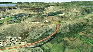 Nova vezija  Autoput Bar  Boljare dionica Smokovac  Tološi L  10 km [upl. by Eddi]