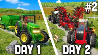 MEGA FARM from 0 on FLAT MAP🚜 2 [upl. by Champaigne576]