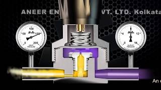 Working Principle  Single Stage Pressure Regulator [upl. by Frame]