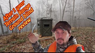 Terrain quotRangequot Pentagon box blind 1 year review part 3 my thoughts [upl. by Wheelwright]