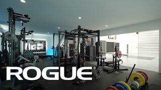 Rogue Equipped Home Gym Tour  Jay in Waco TX [upl. by Angelia623]