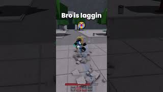 bro is laggin 😭 roblox robloxmemes robloxedit [upl. by Ariella]