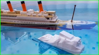 LEGO TITANIC COPY SINKING [upl. by Agueda]