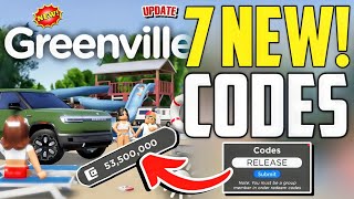 ⚠️UPDATE⚡REDEEM⚠️GREENVILLE ROBLOX CODES 2024  GREENVILLE CODES 2024 [upl. by Phelgon915]