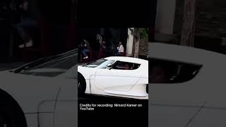 ChatGPT CEOs Koenigsegg Regera Spotted 💀💀 shorts caredit carspot viral trending [upl. by Hanoj959]