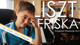 1 Min 10 Min 1 Hour Challenge Hungarian Rhapsody No2  FRISKA  Franz Liszt [upl. by Priest]