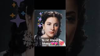 Hits of Nargis Dutt Yecl rat bheegi bheegi😍 [upl. by Pippa]