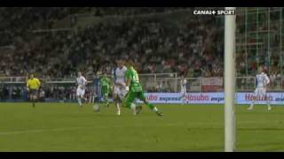 AJ Auxerre vs SaintEtienne 10 Ireneusz Jelen  GOAL [upl. by Suzette]