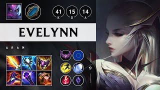 Evelynn ARAM Pentakill Dominating  EUW Master Patch 1421 [upl. by Linc]