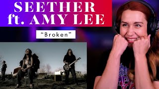 My First Seether Experience featuring Amy Lee of Evanescence Vocal Analysis of quotBrokenquot [upl. by Liu]