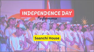 Sanchi House Singing Performance  Independence Day  JB Academy  Ayodhya  UP [upl. by Herold]