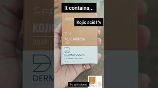 dermatouch kojic acid soap review in Tamil [upl. by Aubigny]