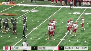 2018 NYSHSAA Class D Football Championship ClymerShermanPanama vs Moriah [upl. by Dihsar]